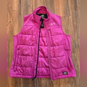 Dickies Storm Fuchsia Puffer Vest